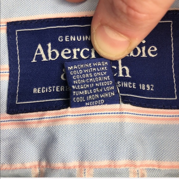 Abercrombie & Fitch button up men’s top - Picture 7 of 8